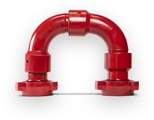 High pressure flow control swivel joint